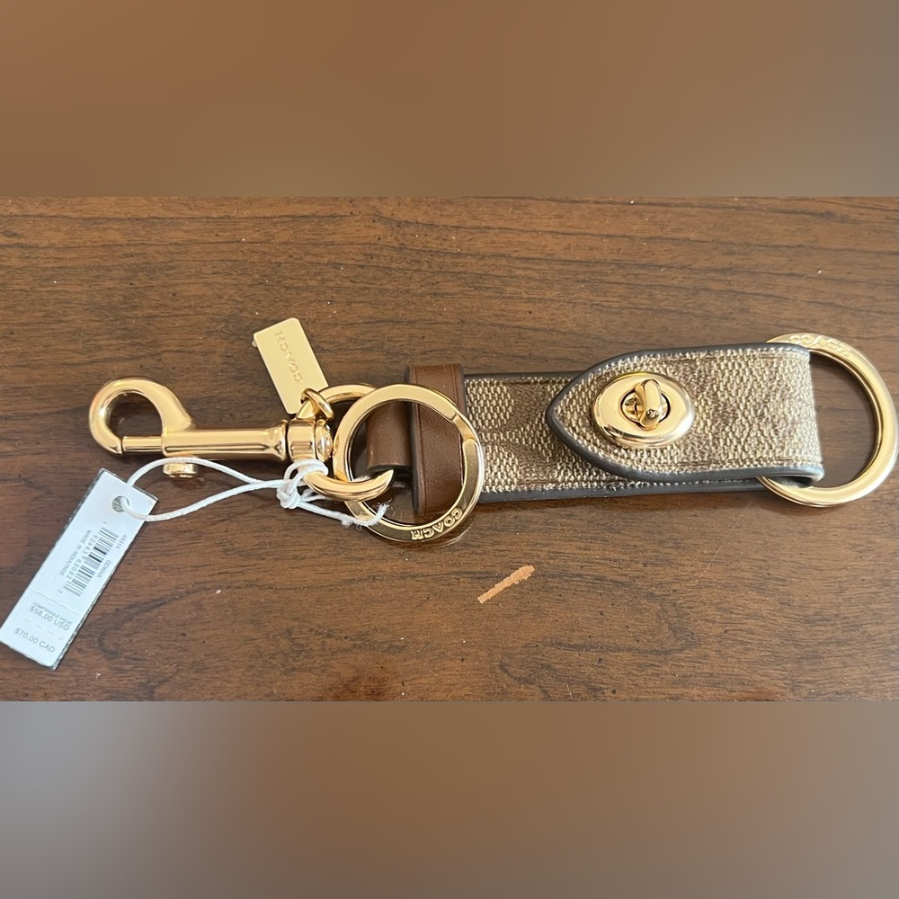 Coach Keychain